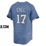 Alex Call Youth Washington Nationals Blue Limited 2025 City Connect Jersey