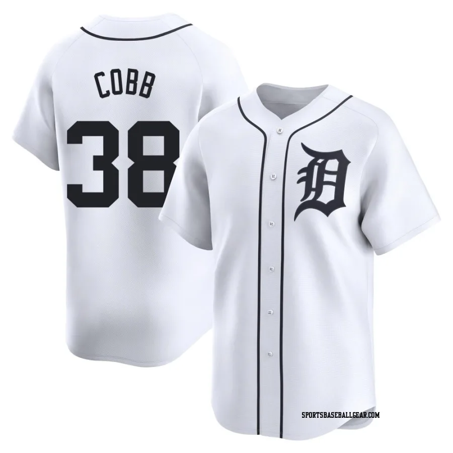 Alex Cobb Men's Detroit Tigers White Limited Home Jersey