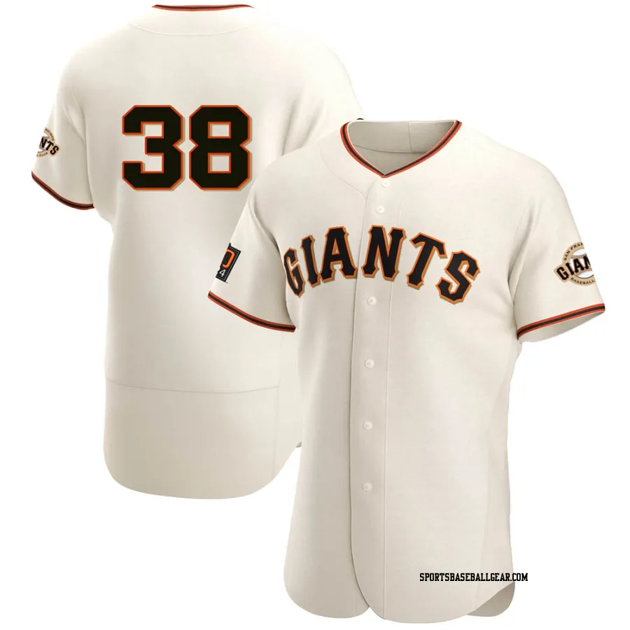Alex Cobb Men's San Francisco Giants Cream Authentic Home Jersey