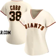 Alex Cobb Women's San Francisco Giants Cream Replica Home Jersey