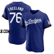 Alex Freeland Men's Los Angeles Dodgers Royal Authentic 2021 City Connect Jersey