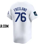 Alex Freeland Men's Los Angeles Dodgers White Limited 2024 World Tour Seoul Series Home Jersey