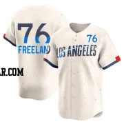 Alex Freeland Youth Los Angeles Dodgers Cream Limited 2024 City Connect Jersey