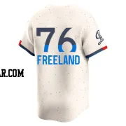 Alex Freeland Youth Los Angeles Dodgers Cream Limited 2024 City Connect Jersey