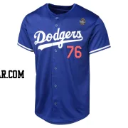 Alex Freeland Youth Los Angeles Dodgers Royal Limited Alternate 2024 World Series Jersey