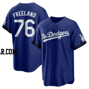 Alex Freeland Youth Los Angeles Dodgers Royal Replica 2021 City Connect Jersey