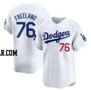 Alex Freeland Youth Los Angeles Dodgers White Limited 2024 World Tour Seoul Series Home Jersey