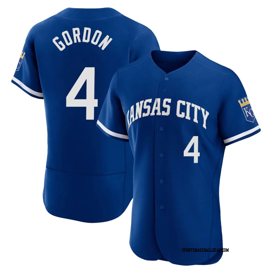 Alex Gordon Men's Kansas City Royals Royal Authentic 2022 Alternate Jersey