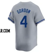 Alex Gordon Youth Kansas City Royals Gray Limited Away Jersey