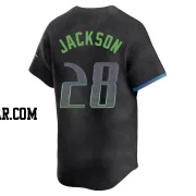 Alex Jackson Men's Tampa Bay Rays Charcoal Limited 2024 City Connect Jersey
