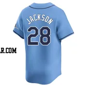 Alex Jackson Men's Tampa Bay Rays Light Blue Limited Alternate Jersey