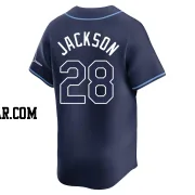 Alex Jackson Men's Tampa Bay Rays Navy Limited Away Jersey