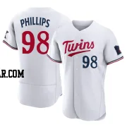 Alex Phillips Men's Minnesota Twins White Authentic Home Jersey