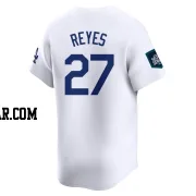 Alex Reyes Men's Los Angeles Dodgers White Limited 2024 World Tour Seoul Series Home Jersey