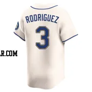 Alex Rodriguez Men's Seattle Mariners Cream Limited Alternate Jersey