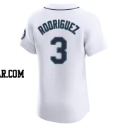 Alex Rodriguez Men's Seattle Mariners White Elite Home Jersey