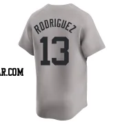 Alex Rodriguez Youth New York Yankees Gray Limited Away Jersey