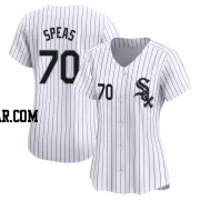 Alex Speas Women's Chicago White Sox White Limited Home Jersey