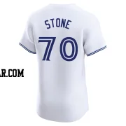 Alex Stone Men's Toronto Blue Jays White Elite Home Jersey