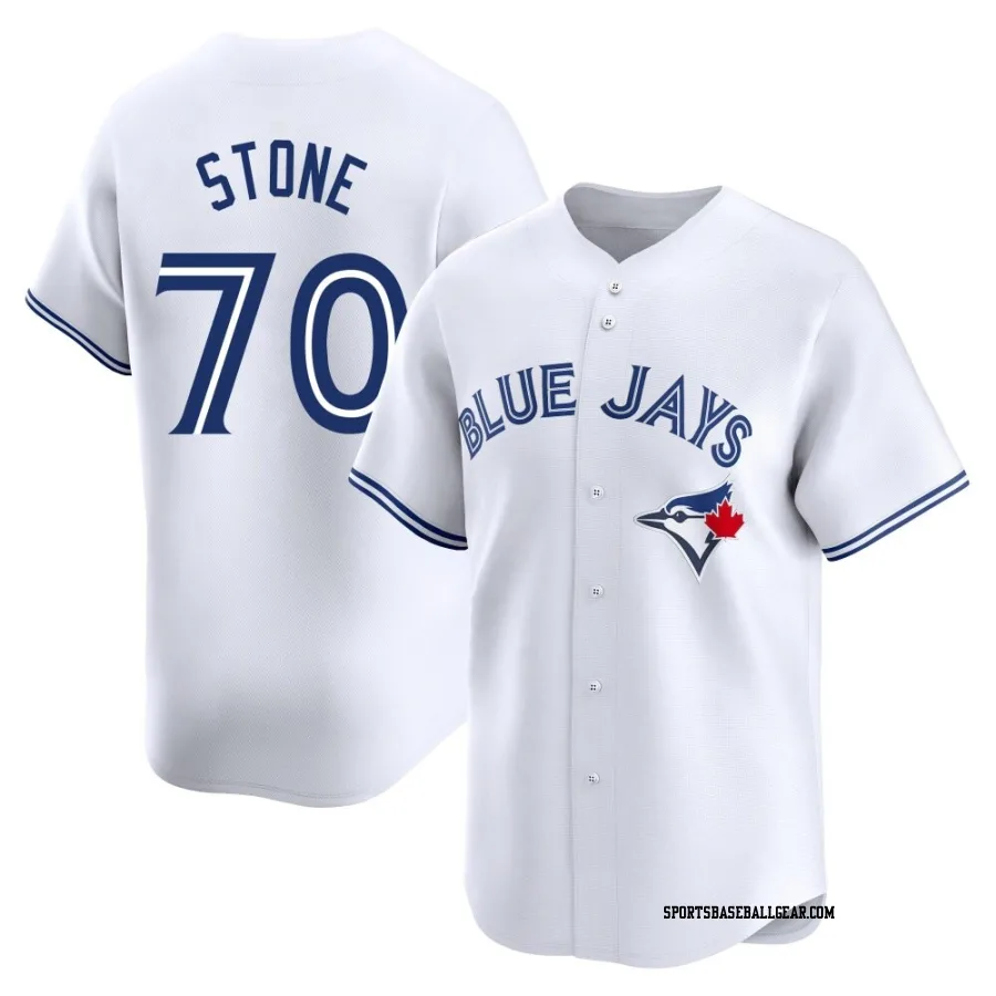 Alex Stone Men's Toronto Blue Jays White Limited Home Jersey