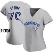 Alex Stone Women's Toronto Blue Jays Gray Authentic Road Jersey