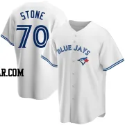 Alex Stone Youth Toronto Blue Jays White Replica Home Jersey