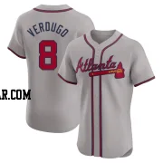 Alex Verdugo Men's Atlanta Braves Gray Elite Road Jersey