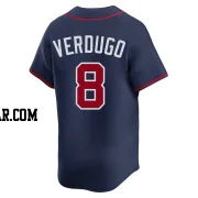 Alex Verdugo Men's Atlanta Braves Navy Limited Alternate Jersey