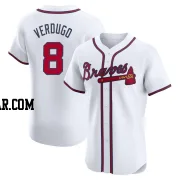 Alex Verdugo Men's Atlanta Braves White Elite Home Jersey