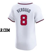 Alex Verdugo Men's Atlanta Braves White Elite Home Jersey
