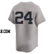 Alex Verdugo Men's New York Yankees Gray Limited Away 2nd Jersey