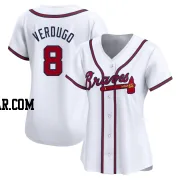 Alex Verdugo Women's Atlanta Braves White Limited Home Jersey