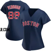 Alex Verdugo Women's Boston Red Sox Navy Replica Alternate Jersey