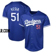 Alex Vesia Youth Los Angeles Dodgers Royal Limited Alternate Jersey