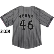 Alex Young Toddler New York Mets Limited Graphite 2024 City Connect Jersey