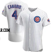 Alexander Canario Men's Chicago Cubs White Authentic Home Jersey