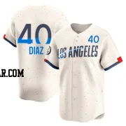 Alexis Diaz Men's Los Angeles Dodgers Cream Limited 2024 City Connect Jersey