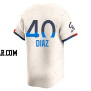 Alexis Diaz Youth Los Angeles Dodgers Cream Limited 2024 City Connect Jersey