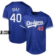 Alexis Diaz Youth Los Angeles Dodgers Royal Limited Alternate Jersey