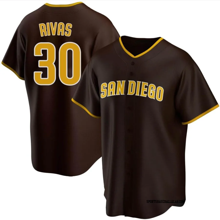 Alfonso Rivas Youth San Diego Padres Brown Replica Road Jersey