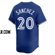 Ali Sanchez Men's Toronto Blue Jays Royal Limited Alternate Jersey