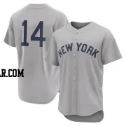 Amed Rosario Men's New York Yankees Gray Authentic 2021 Field of Dreams Jersey