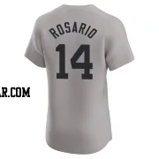 Amed Rosario Men's New York Yankees Gray Elite Road Jersey