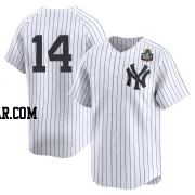 Amed Rosario Men's New York Yankees White Limited Yankee Home 2nd 2024 World Series Jersey
