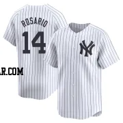 Amed Rosario Men's New York Yankees White Limited Yankee Home Jersey