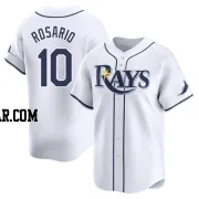 Amed Rosario Men's Tampa Bay Rays White Limited Home Jersey