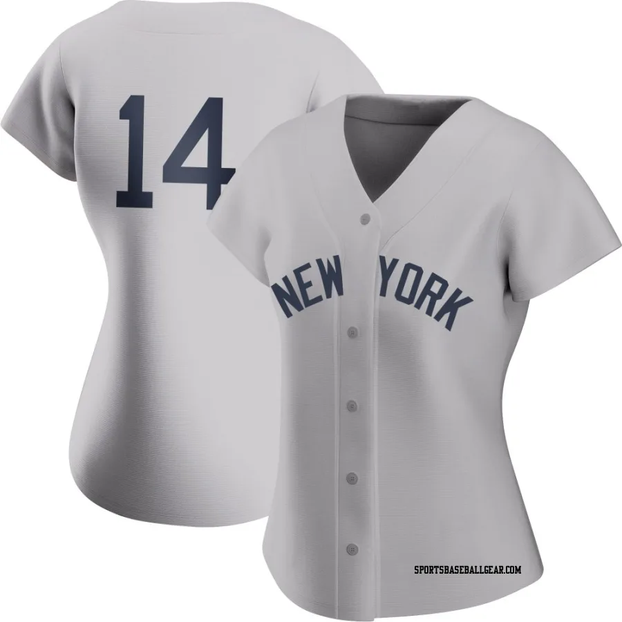 Amed Rosario Women's New York Yankees Gray Replica 2021 Field of Dreams Jersey