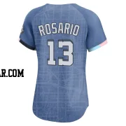 Amed Rosario Women&#039;s Washington Nationals Blue Limited 2025 City Connect Jersey
