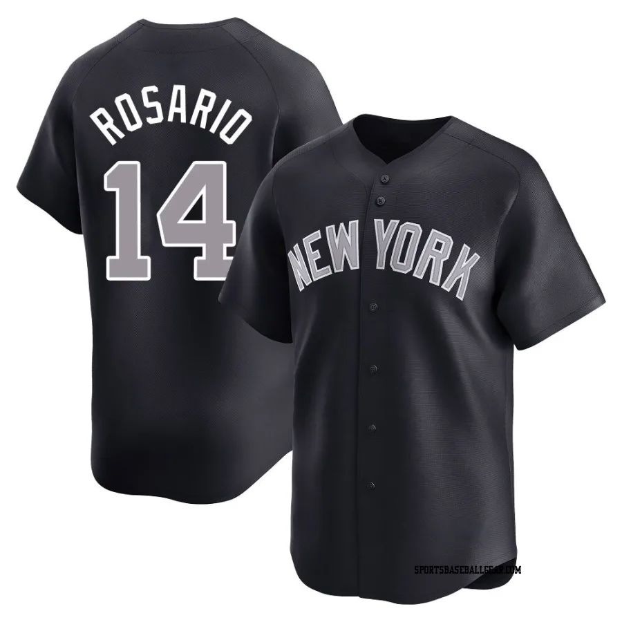Amed Rosario Youth New York Yankees Navy Limited Alternate Jersey