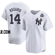 Amed Rosario Youth New York Yankees White Limited Yankee Home 2024 World Series Jersey
